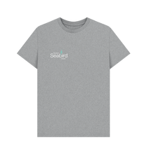 Load image into Gallery viewer, Athletic Grey Scottish Seabird Centre - Adult T-shirt - Diving Gannet