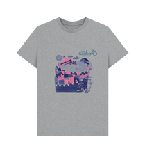 Load image into Gallery viewer, Athletic Grey Printed T-shirt