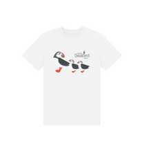 Load image into Gallery viewer, White Printed Kids T-Shirt Front
