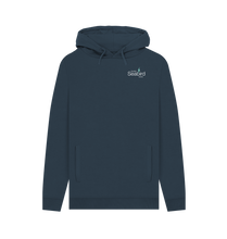 Load image into Gallery viewer, Navy Printed Hoody Front