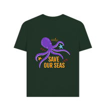 Load image into Gallery viewer, Evergreen Printed T-shirt Back