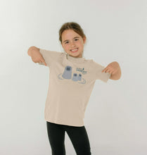 Load image into Gallery viewer, Scottish Seabird Centre - Kids Seal T-shirt (blue logo)
