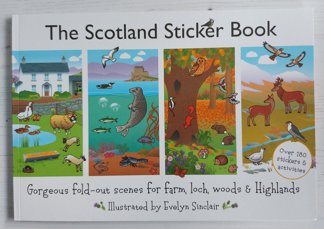 The Scotland Sticker Book