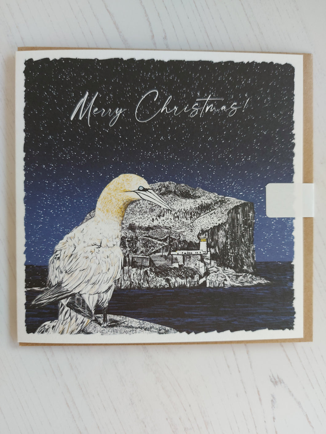 Bespoke Bass Rock Gannet Greetings Card