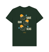 Load image into Gallery viewer, Evergreen Printed T-shirt Back
