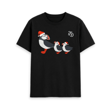 Load image into Gallery viewer, Black Printed T-shirt Front

