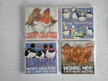 Load image into Gallery viewer, Oystercatchers Christmas Card Pack
