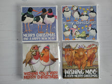 Load image into Gallery viewer, Highland Coos Christmas Card Pack
