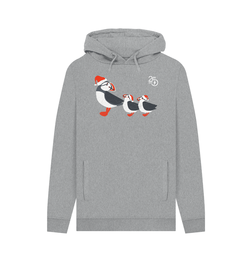 Light Heather Printed Hoody Front