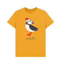 Load image into Gallery viewer, Mustard Printed T-shirt Front
