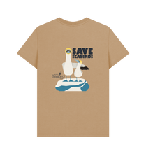 Load image into Gallery viewer, Sand Printed T-shirt Back

