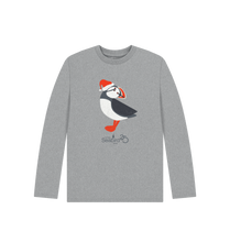 Load image into Gallery viewer, Athletic Grey Printed Kids T-Shirt Front
