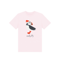 Load image into Gallery viewer, Pink Printed Kids T-Shirt Front
