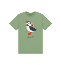 Load image into Gallery viewer, Sage Printed Kids T-Shirt Front
