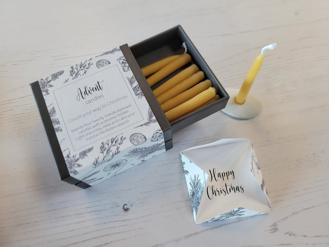 Advent Candles - Clementine Wrap