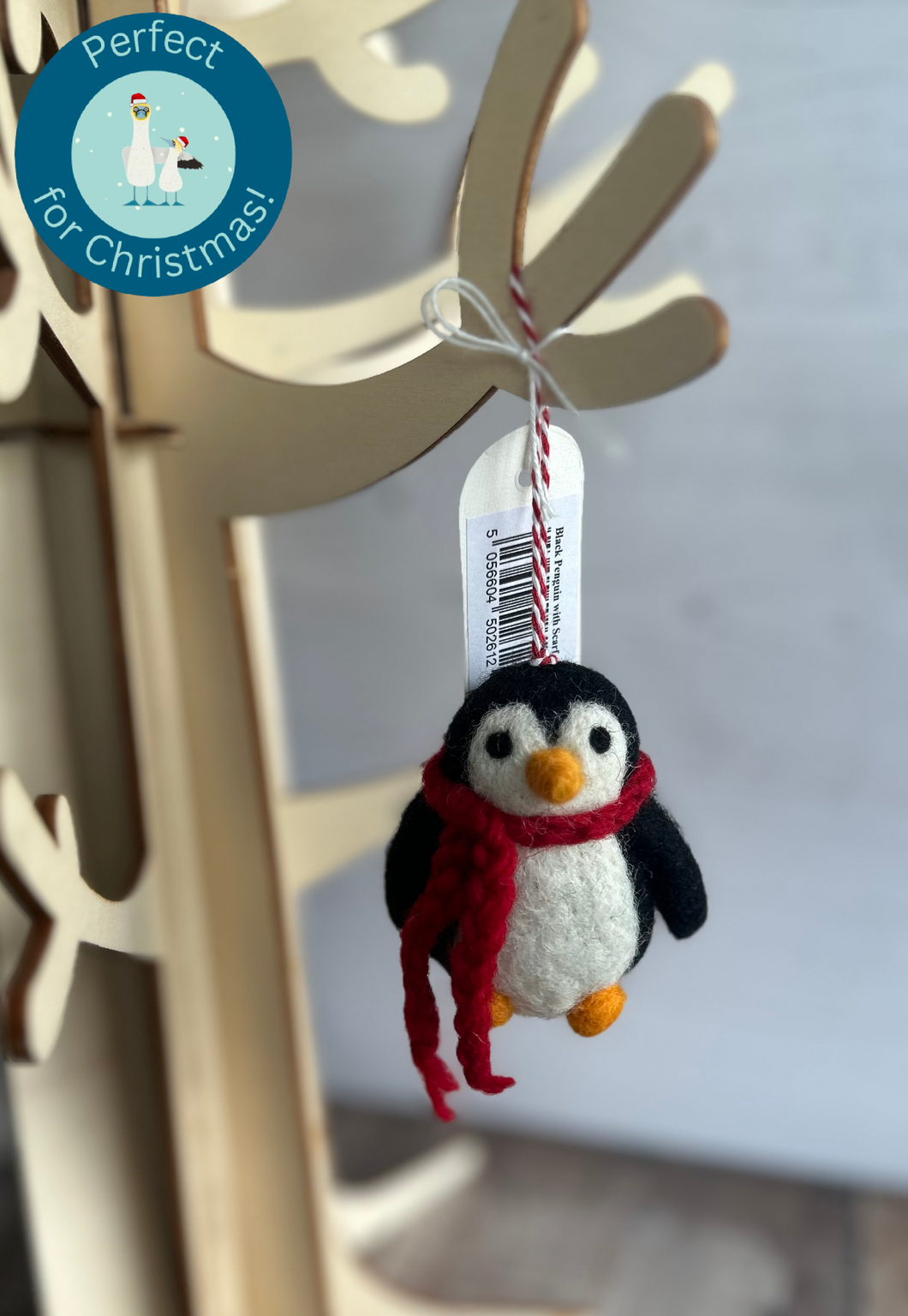 Penguin Felt Hanging Christmas Decoration