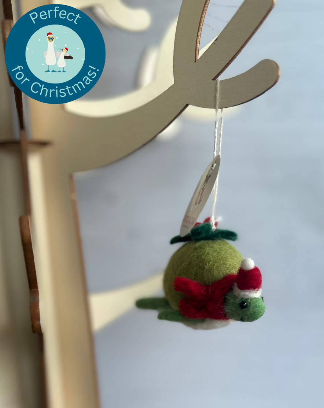 Turtle Felt Hanging Christmas Decoration