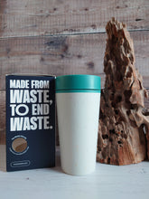 Load image into Gallery viewer, Chalk &amp; Aquamarine Green 12oz Reusable Cup
