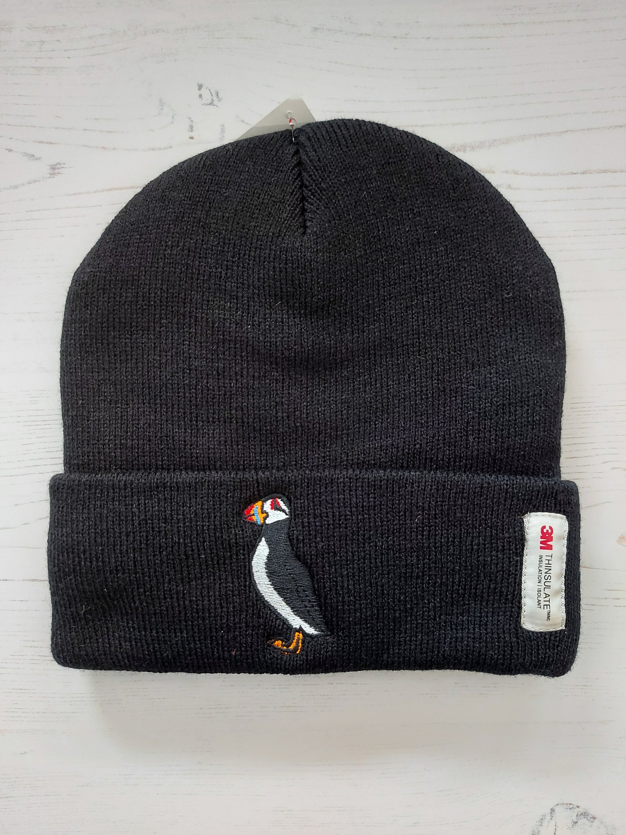 Black Puffin Beanie Hat – Scottish Seabird Centre