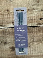 Load image into Gallery viewer, Ocean Blue Pencils (pack of 3)
