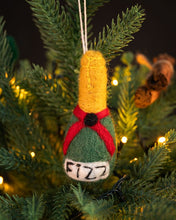 Load image into Gallery viewer, Bottle of Fizz Christmas Decoration
