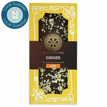 Load image into Gallery viewer, Ginger Dark Chocolate Bar 100g
