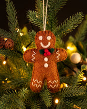 Load image into Gallery viewer, Gingerbread Person Christmas Decoration
