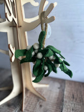 Load image into Gallery viewer, Mistletoe Felt Hanging Christmas Decoration

