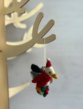Load image into Gallery viewer, Gull Felt Hanging Christmas Decoration
