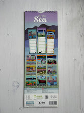 Load image into Gallery viewer, By the Sea Slim Wall Calendar 2027
