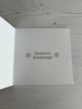 Load image into Gallery viewer, Robins on a Snowy Fence Greetings Card
