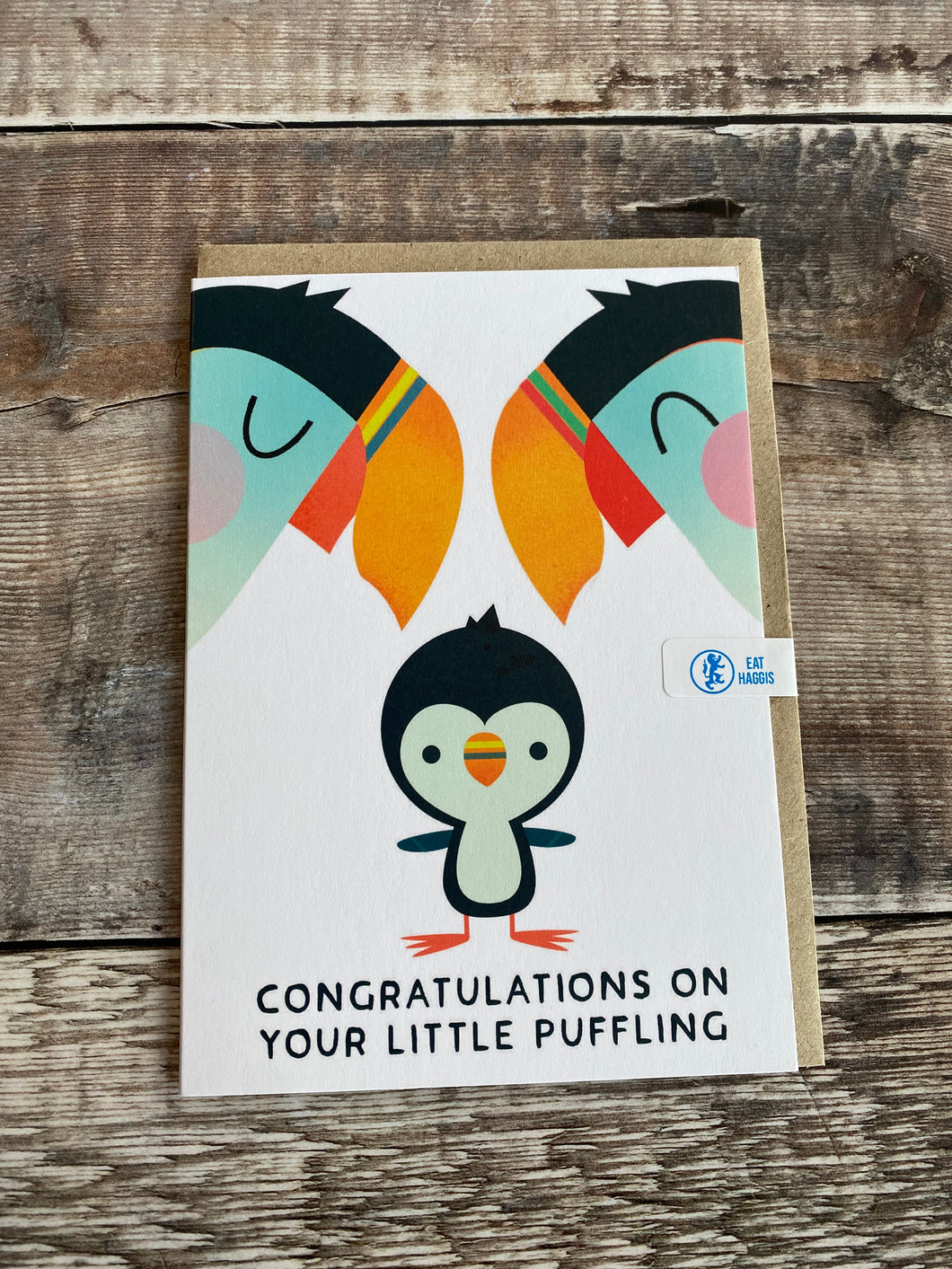 Little Puffling Greetings Card