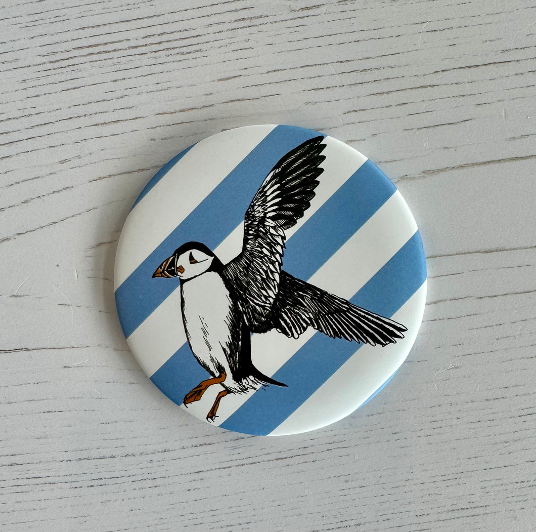Puffin Compact Mirror