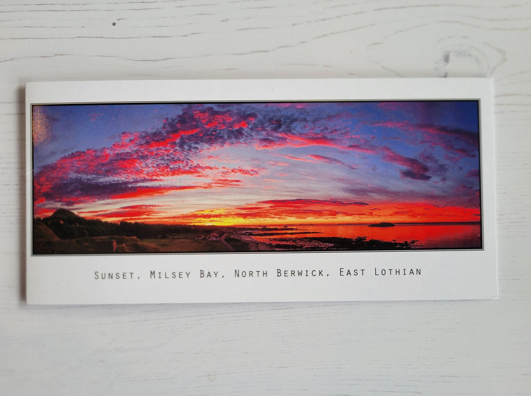 Sunset, North Berwick Card