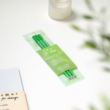 Load image into Gallery viewer, Green Algae Pencils (pack of 3)
