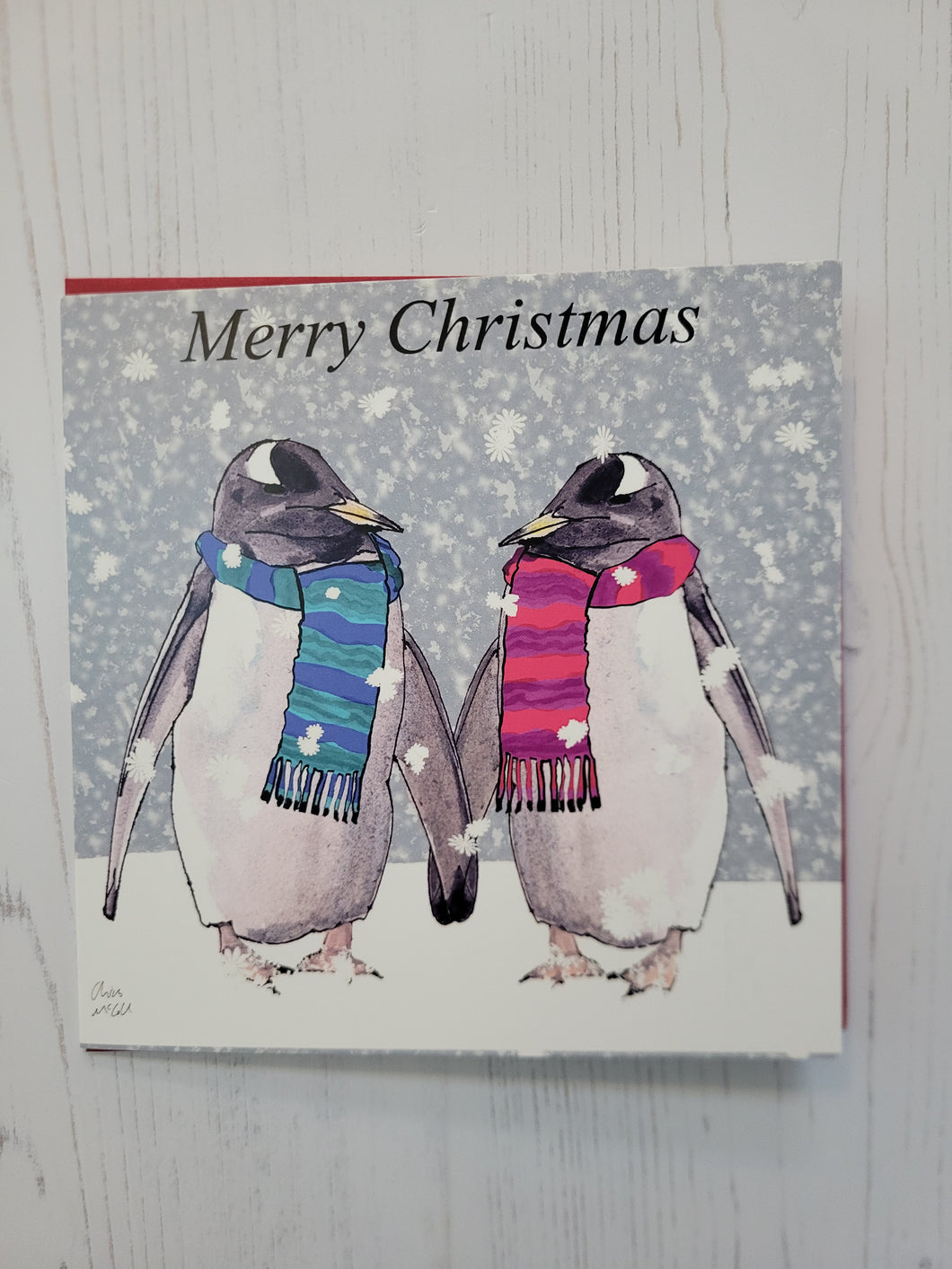 Christmas Penguins Card