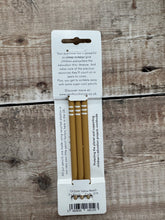 Load image into Gallery viewer, Yellow Sand Pencils (pack of 3)
