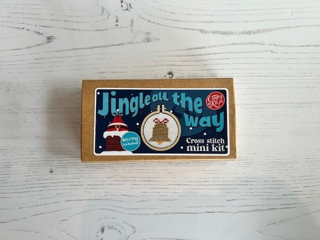 Cross Stitch Mini Kit - Jingle All the Way