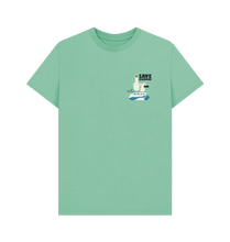 Load image into Gallery viewer, Peppermint Printed T-shirt Front
