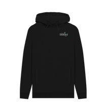 Load image into Gallery viewer, Black Printed Hoody Front
