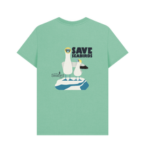 Load image into Gallery viewer, Peppermint Printed T-shirt Back
