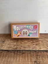 Load image into Gallery viewer, Cross Stitch Mini Kit - You're Otterly Amazing!
