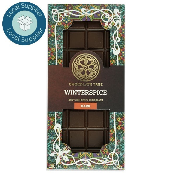 Winterspice Dark Chocolate Bar 100g