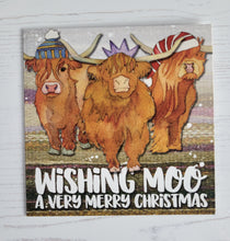 Load image into Gallery viewer, Highland Coos Christmas Card Pack
