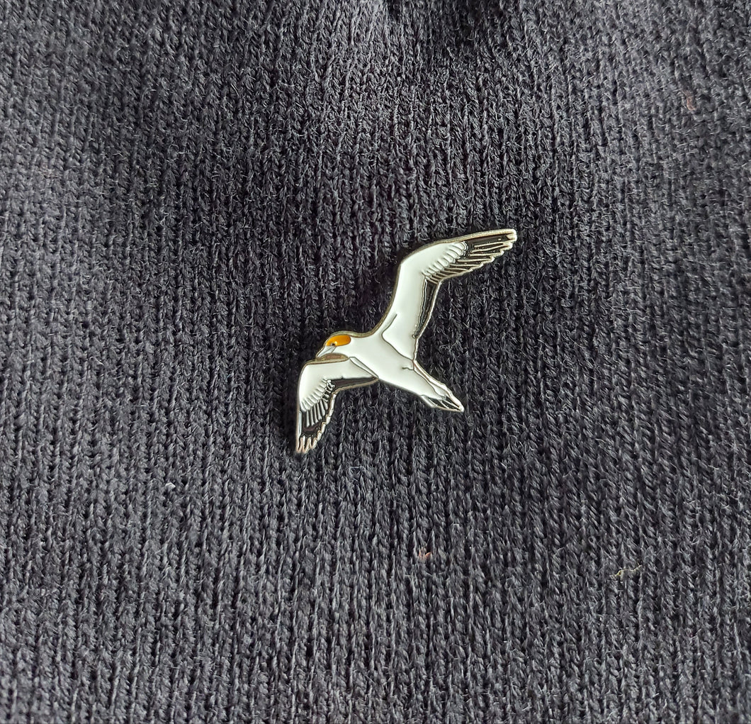 Gannet Enamel Pin Badge