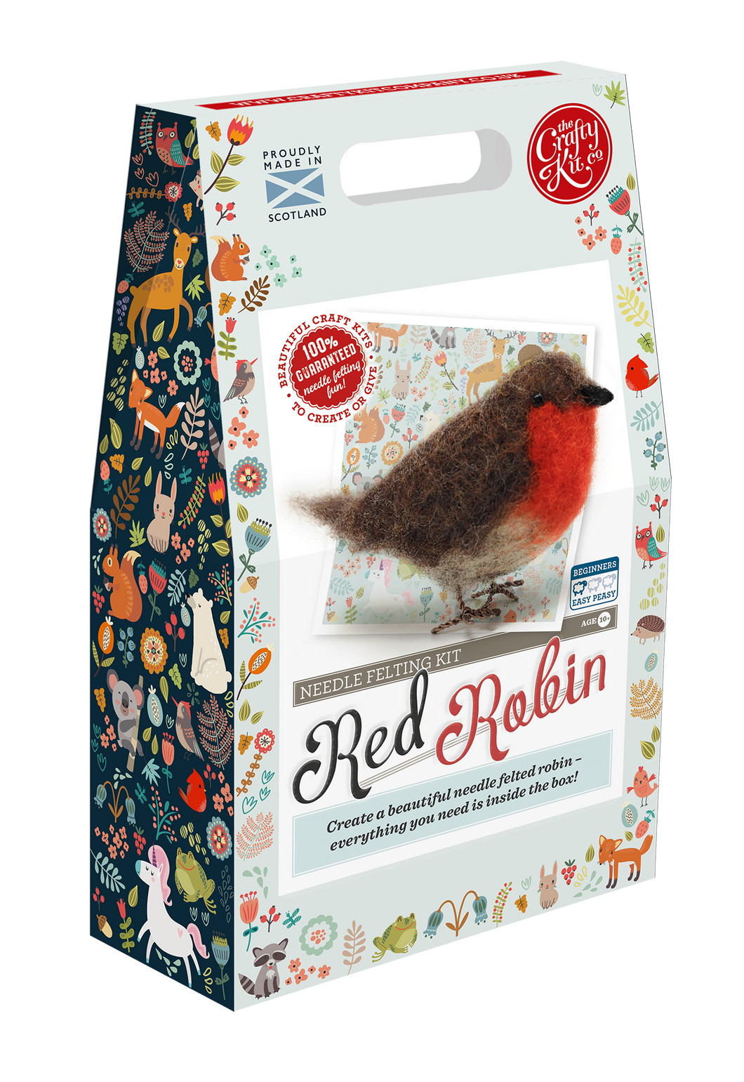 Robin Needle Felting Kit