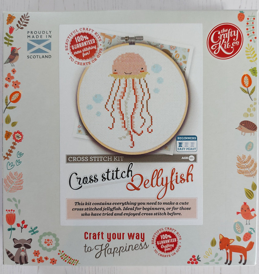 Jellyfish Cross Stitch Kit