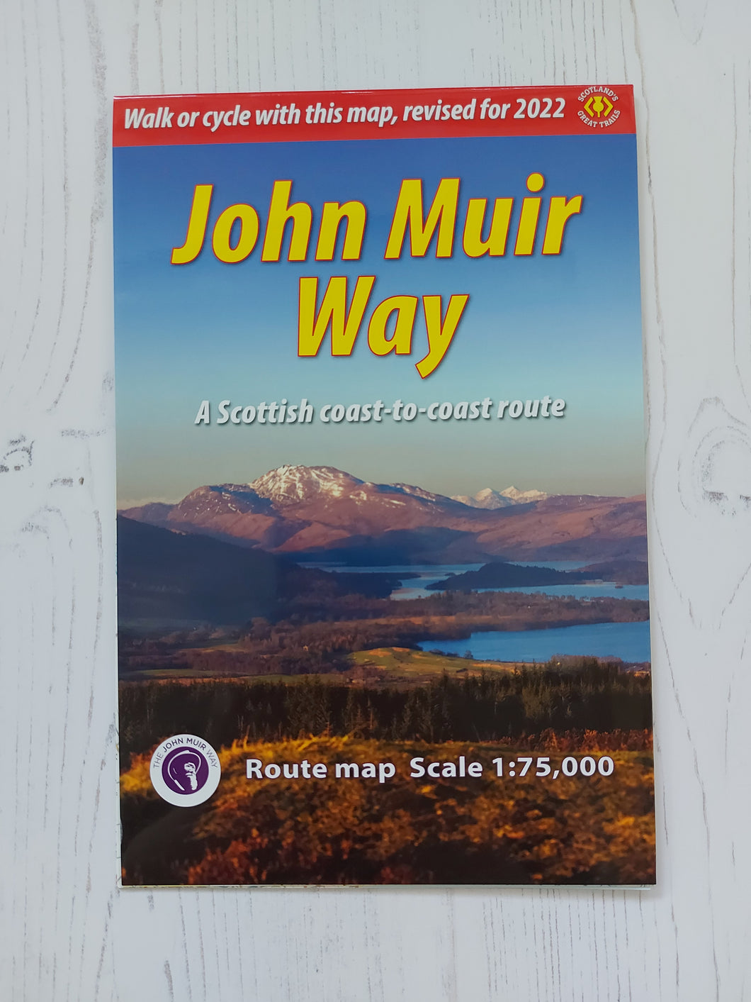 John Muir Way Route Map