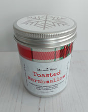 Load image into Gallery viewer, Toasted Marshmallow vegan Christmas candle 250g
