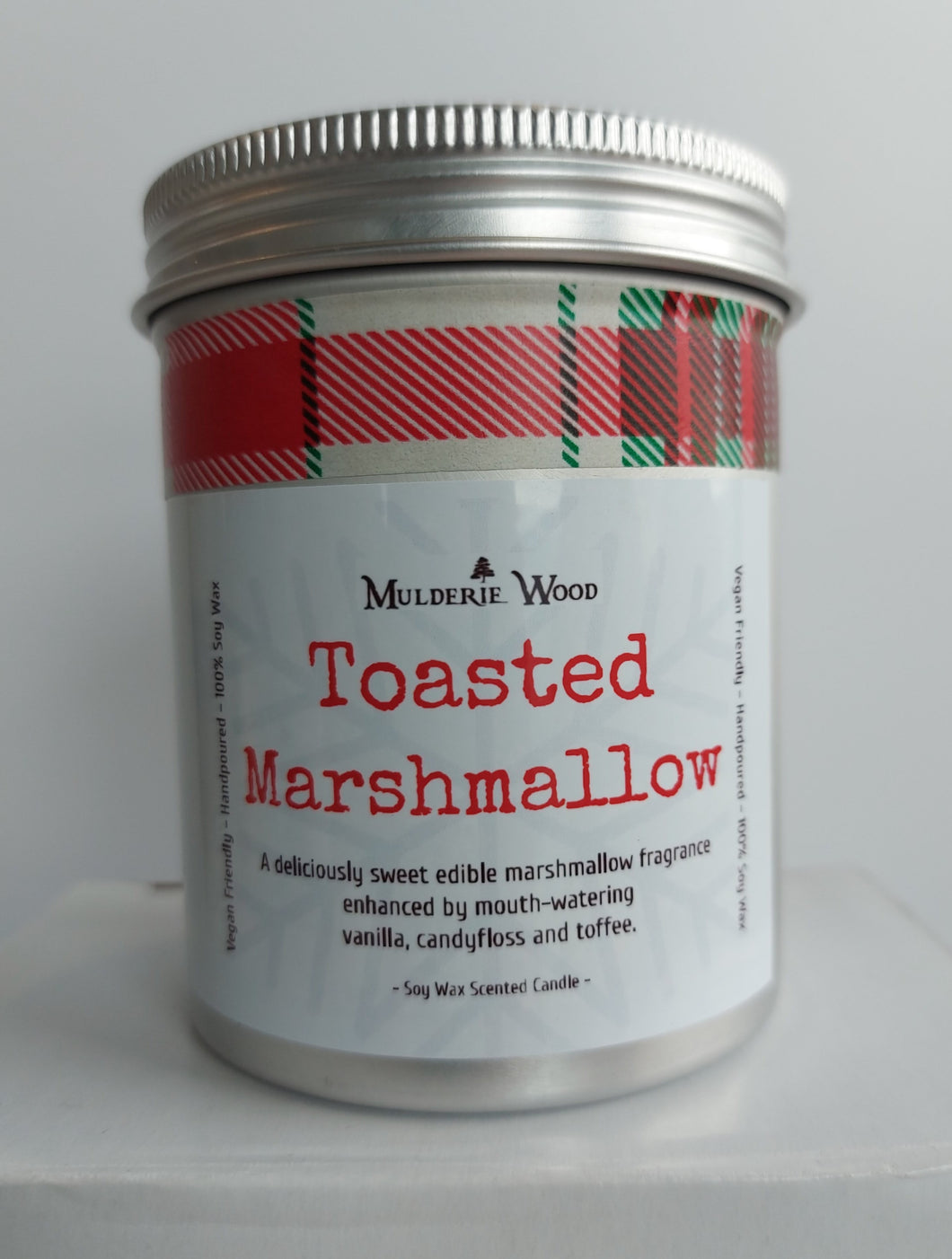 Toasted Marshmallow vegan Christmas candle 250g